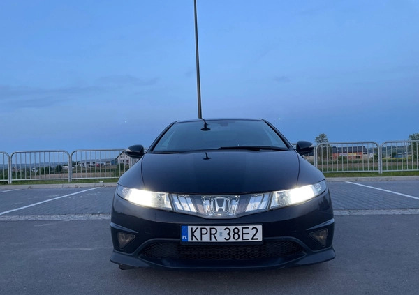 Honda Civic cena 21000 przebieg: 218830, rok produkcji 2008 z Proszowice małe 277